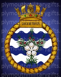 HMS Loch Ruthven Magnet